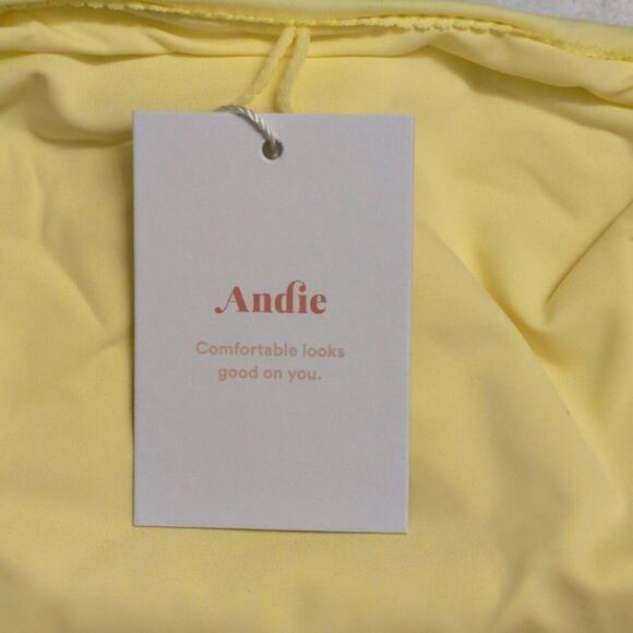NWT Andie The String Bottom Zest Yellow Side Tie Bikini Swimwear XL - Picture 9 of 10